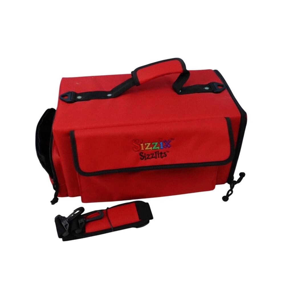 Sizzix Sizzlits Red Carrying Case